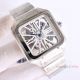 AAA Grade Replica Cartier Santos Skeleton Stainelss Steel Quartz Watches 40 mm  (4)_th.jpg